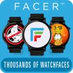 facer watch faces android application logo